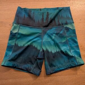 Constantly Varied Gear Women's Shorts - Forest Green and Teal